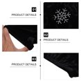 thumbnail image 2 of EeaseCA 1 Pair Elastic Ice Skate Boot Covers Flocking Skating Boot Cover Protector, 2 of 7