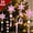 Pink(32PCS), variant on Inadays 32pcs Crystal Christmas Ornaments Set - Clear Acrylic Snowflake & Icicle Drop Hanging Decor for Tree, Winter Wonderland Party