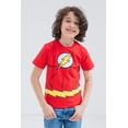 thumbnail image 2 of DC Comics Justice League Batman Superman The Flash Big Boys 5 Pack T-Shirts Toddler to Big Kid, 2 of 5