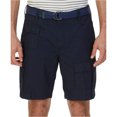 thumbnail image 1 of Nautica Mens Navigator Casual Cargo Shorts, Blue, 32, 1 of 1