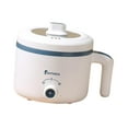 thumbnail image 4 of Tnarru Rice Cooker Mini Hot Pot Cooking Pot Multi Function Household Small Ramen Cooker Nonstick Steak Dumpling Oatmeal Noodles Eggs without steamer, 4 of 8