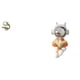 thumbnail image 1 of Figura de mascota de té en miniatura de de latón, año 2024, bonita decoración espacial para dormitorio, hogar, oficina, chimenea, mesa, cen, 1 of 8