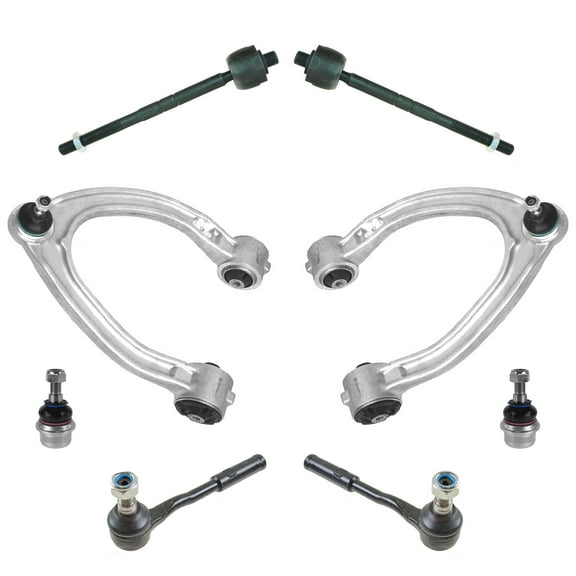 TRQ 8 pc Steering Suspension Kit Control Arms Ball Joints Tie Rods for Mercedes PSA63436 Fits select: 2002-2004 MERCEDES-BENZ S 430, 2000-2001 MERCEDES-BENZ S 500
