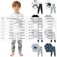 thumbnail image 3 of Xudanell Boys Pajamas 100% Cotton Planet Pjs Toddler 2 Piece Sleepwear Kids Clothes Set Size 3t -10t Dark Gray,Size 6-7 Years, 3 of 9
