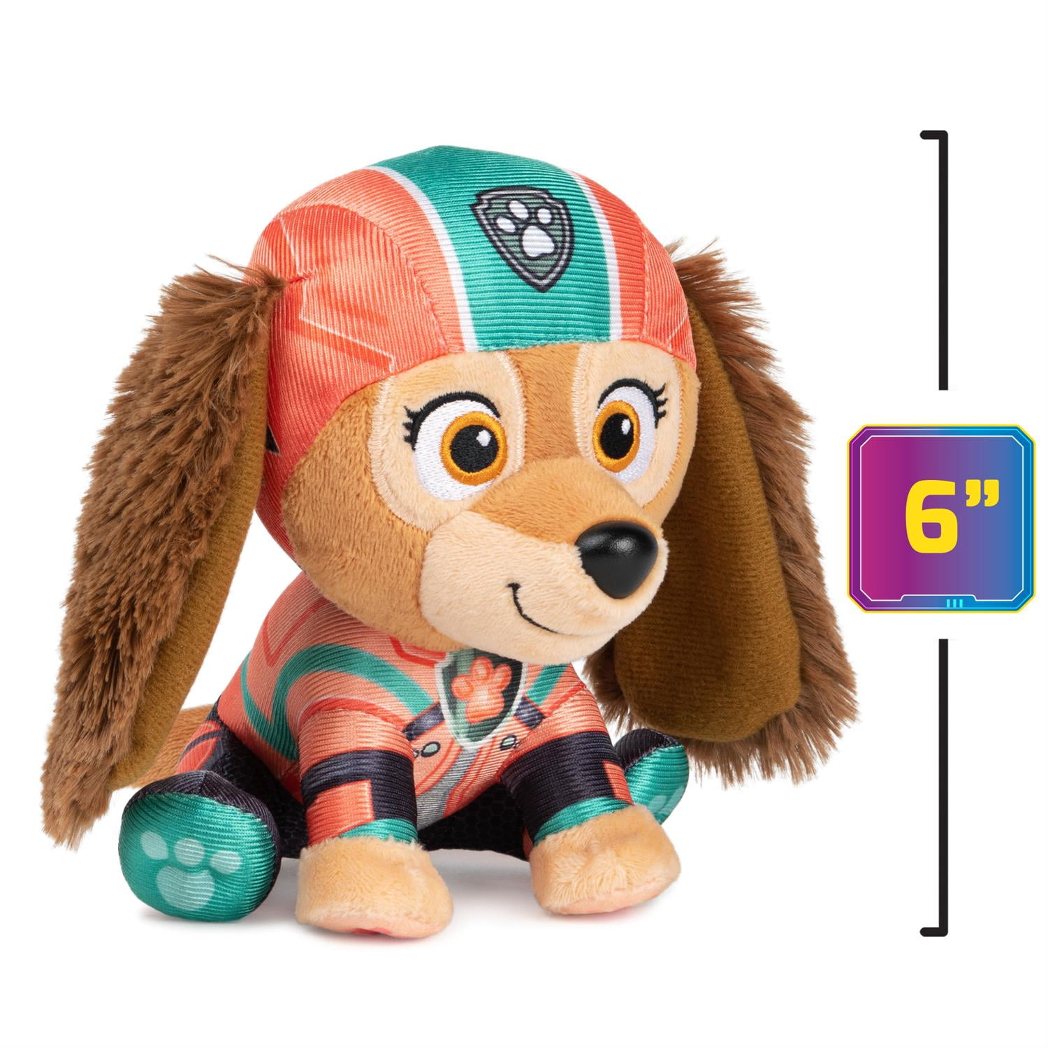 Gund Paw Patrol The Mighty Movie Plush Bundle of 2, 6 Inch Liberty and Rocky