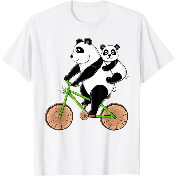 Camiseta vintage con diseño de animales divertidos para bicicleta, estilo retro