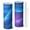 White, variant on 20oz Stainless Steel Skinny Tumbler with Telescopic Straw, Vacuum Insulated Slim Travel Cup, 360° Full Wrap Printed, Fluid Smoke Aurora Art Style