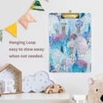 thumbnail image 5 of FMSHPON Winter Landscape Clipboard Hardboard Wood Nursing Clip Board and Pull for Standard A4 Letter 13x9 inches, 5 of 5