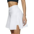 thumbnail image 2 of BRDFRL High Waisted Golf Skirts with Shorts Women’s Pleated Pockets Athletic Pickleball White S, 2 of 6