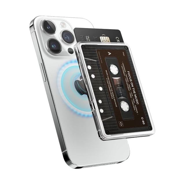 Tarjetero magnético Elago Clear para iPhone con MagSafe