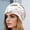White, variant on QSAWXQZ Women's Printed Head Wrap Turban Feather Print Soft Stretch Sleep Cap Outdoor Bandana Free Size
