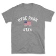 thumbnail image 1 of Hyde Park Utah Patriot Men's Cotton T-Shirt, 1 of 1