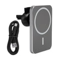 thumbnail image 2 of AMONIDA Wireless Charger,Phone Fast Charger,15W Square Magnetic Suction Wireless Charger Car Mobile Phone Holder Fast Charging, 2 of 8