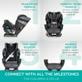 Evenflo All4One AllinOne Convertible Car Seat with SensorSafe (Aries Black)