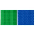 thumbnail image 3 of Premium Green And Blue Colored 10 X 10 Construction Base Plate 6 Pack - Compatible With All Major Brands, 3 of 5