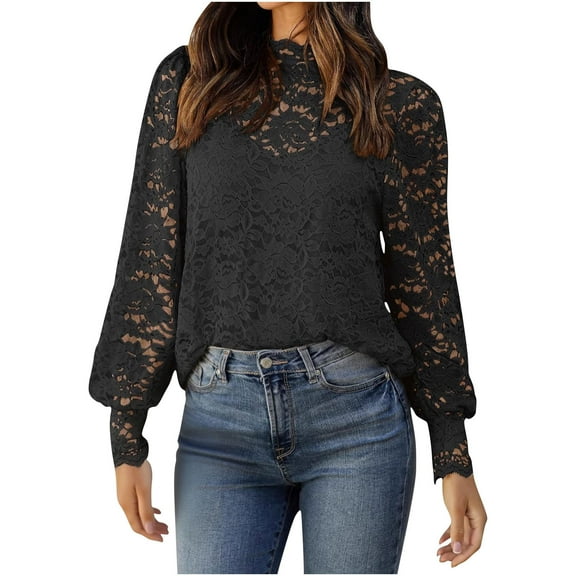 Long Sleeve Blouses Fall Womens Shirts Casual Plus Size Pullover Plus Size Tops for Women My Order My Items