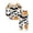 White, variant on REDARER Crew Neck Long Sleeve 2 Piece Kids Pajama Set Bat Pumpkin Print Soft Stretch Sleep Loungewear for Halloween Trick or Treat Fall Night Home Party Outfit,8-9 Years