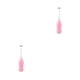 thumbnail image 1 of sweethay batidor de huevos eléctrico cocina inalámbrica hornear cocinar mezclar batidor beber café agitador cabeza de acero inoxidable Rosa 2Conjunto, 1 of 6
