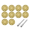 thumbnail image 3 of koolsoo 10Pcs Diamant Roue de Coupe Diamant Coupe avec 2pcs Mandrin 3mm pour 30mm Rotatif, 3 of 6