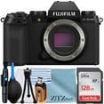 thumbnail image 1 of FUJIFILM X-S20 Mirrorless Camera (Body Only) Black- with SanDisk 128GB Memory Card + ZeeTech Accessory Bundle, 1 of 5