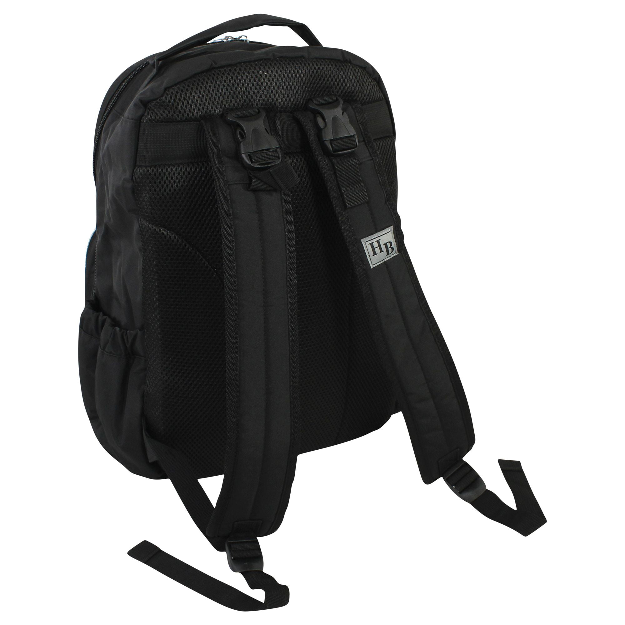 Hudson Baby Premium Diaper Bag Backpack and Changing Pad, Black Gray, One Size