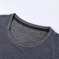 thumbnail image 4 of Awdenio Shirts for Men Casual Stretch Solid Crewneck Short Sleeve Tees Textured Shirts, 4 of 7