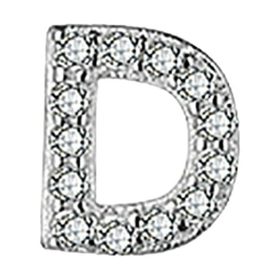 Jewelry VerPetridure Earrings for Women Initial Stud Earring zircon 5mm AZ Capital Letter