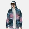 thumbnail image 4 of Kll Boat Lighthouse Storm Waves Print Men'S Women’s Upf 50+ Sun Protection Outdoor Hoodie Jacket Long Sleeve Fishing Hiking Performance Shirt- X-Large, 4 of 8