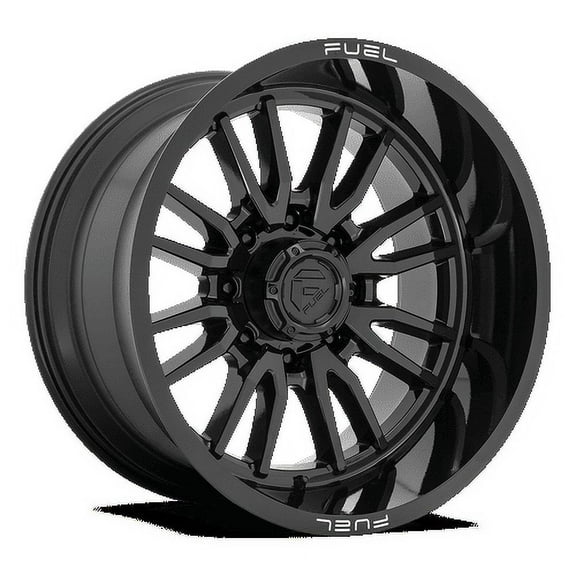 Fuel D760 Clash 22X12 8X165.1 -44Et 106.1Cb Gloss Black Wheel