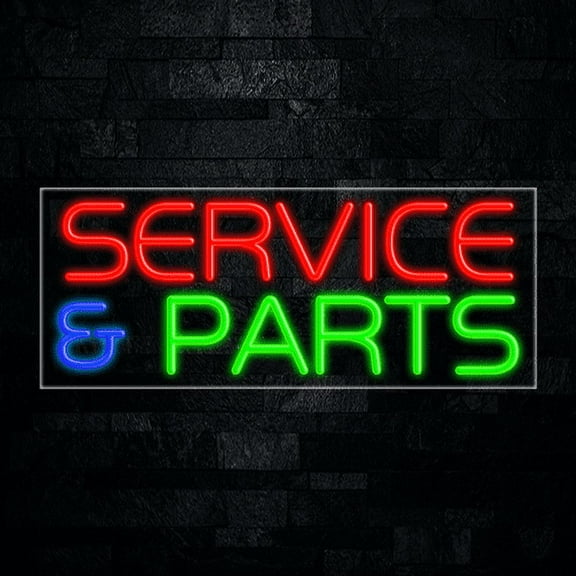 Service & Parts-LED Neon Sign 30"L x 12"H #31216