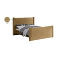 thumbnail image 2 of Meridian Furniture Elias Saddle Velvet Full Bed, 2 of 8