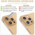 thumbnail image 2 of FYBTO Camera Lens Protector Designed for iPhone 13 Pro/13 Pro Max, Tempered Glass Film, Aluminum Alloy Lens Protective Cover, Sea Blue, 2 of 5