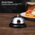 thumbnail image 2 of Call Bell,Stainless Steel Dinner Call Bell, Desk Service Bell, Counter Service Bell, Suitable for Hotels, Schools, Restaurants, Reception Areas, Hospitals, Warehouses, 2 of 5