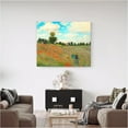 thumbnail image 3 of Aaheei The Poppy Field near Argenteuil,1873 The World Classic Art Reproductions, Giclee Canvas Prints Wall Art for Home Decor, 3 of 5