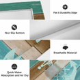 thumbnail image 6 of Blue Teal Brown Outdoor Rug for Patio/Deck/Porch, Non-Slip Large Area Rug 3 x 5 Ft, Anchor Nautical Coastal Ocean Wooden Indoor Outdoor Rugs Washable Area Rugs, Reversible Camping Rug Carpet Runner, 6 of 8