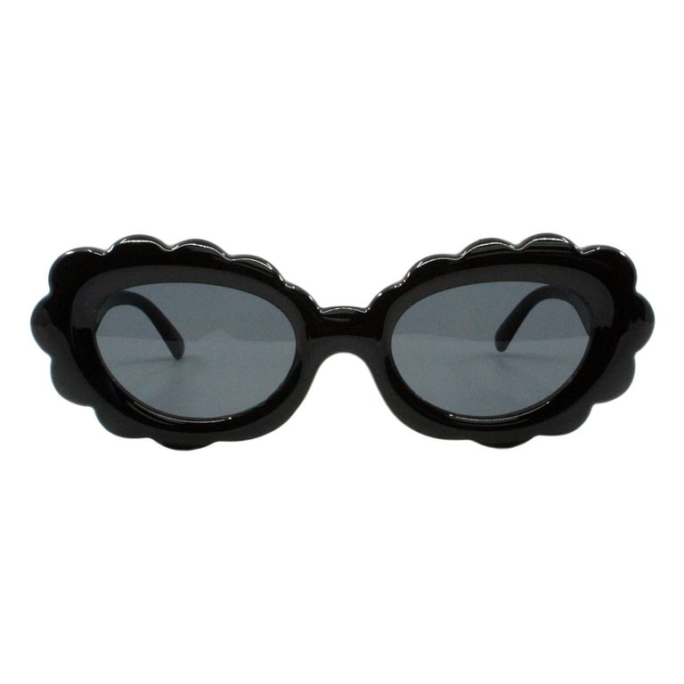Oval hotsell designer sunglasses