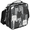 Black, variant on Jiaoprinted Music Notes Insulated Lunch Box Bag, Stars Leakproof Portable Adults Lunch Cooler Tote Bag for Work Picnic