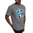 thumbnail image 4 of CafePress - Adorable Cow Has Hearts T Shirt - Mens Comfort Colors Shirt, 4 of 5