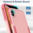 thumbnail image 3 of XCRS Apple iPhone XR Case Dual Layer Comm Rugged, Heavy Duty, Tuff Étui, 3 of 5