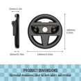 thumbnail image 5 of Portable Game Console Controller Racing Steering Wheel For Ultimately Gameplay, 5 of 7