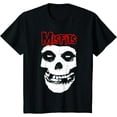 thumbnail image 1 of Misfits – Skull Red Logo T-Shirt Short Sleeve T Shirts Comfortable Man T-Shirt, 1 of 2