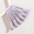 thumbnail image 4 of 6 pinzas de pico de pato para peluquería, accesorios antideslizantes para cortar el cabello. Violeta, 4 of 9