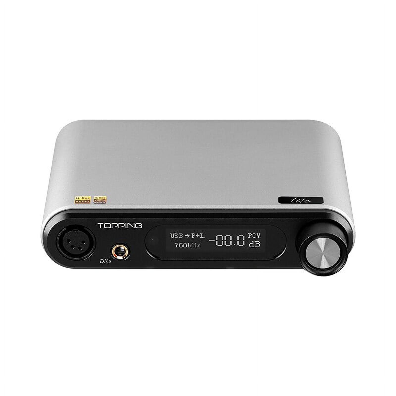 TOPPING DX5 Lite HiRes LDAC Audio DAC Headphone Amplifier