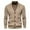 Beige, variant on Munlar Firefighter Jacket- Fashion Sweater Cardigan Solid Color Lapel Long-Sleeved Knitted Puffer Coat Christmas Winter Coat Clearance