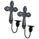 thumbnail image 1 of 2 candelabros de pared para velas, candelabros decorativos para montaje en pared. Negro, 1 of 9