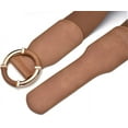 thumbnail image 4 of Women Elastic Belt Dress Stretchy Wide Waist Vintage Thick Cinch PU Leather, 4 of 5