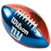 Wilson NFL Game Logo Jr. Football, New York Giants