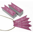 thumbnail image 3 of Inkdotpot Pack Of 100 Real Silver Foil Paper Tags Happy Diwali Favor Hang Tags, 3 of 6