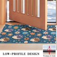 thumbnail image 3 of Cute Hedgehog Pattern with Pioneer Flower Door Rugs,Washable Non Slip Door Mats Indoor,Decorative Door Mats,Entry Mat Indoor for Entrance,Bedroom,Kitchen,Bathroom,17"x30", 3 of 6