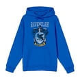 thumbnail image 5 of Harry Potter Ravenclaw Crest Long Sleeve Unisex Adult Hooded Sweatshirt-3XL, 5 of 7